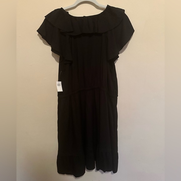 Black Ruffle Sundress - Picture 3 of 8